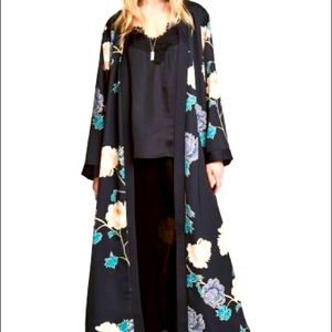 H&M Satin Kimono Duster / Robe